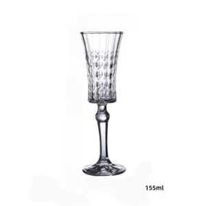 CG155 155ml diamond pattern champagne flute