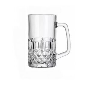 570ml diamond pattern beer mug