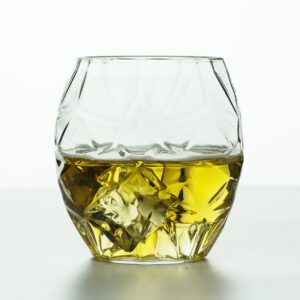 16 oz Tritan textured whiskey tumbler T5102