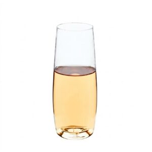T8103 9 oz clear Tritan shatterproof champagne glass